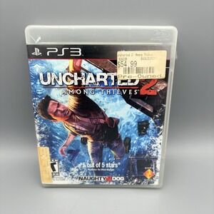 Uncharted 2: Among Thieves (Sony PlayStation 3, 2009) PS3 Complete CIB W/ Manual